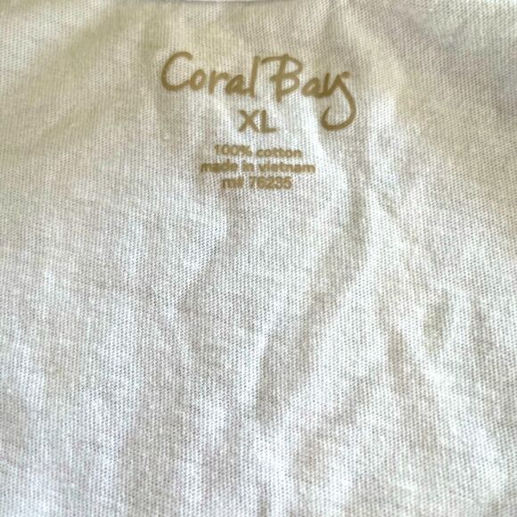 CORAL BAY tank top size XL - Picture 3 of 4